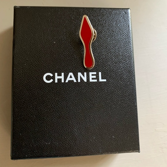Christian Louboutin Jewelry - Christian Louboutin pin ❤️